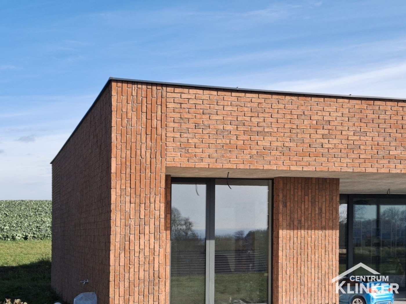 Rodinný dům, cihlový obklad W.WDFP.Olm Orme, šedá spára Rodinný dům, cihlový obklad W.WDFP.Olm Orme, šedá spára