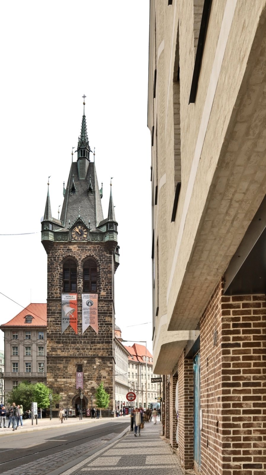 Apartmány Jindřišská, cihlová fasáda Klinker Centrum