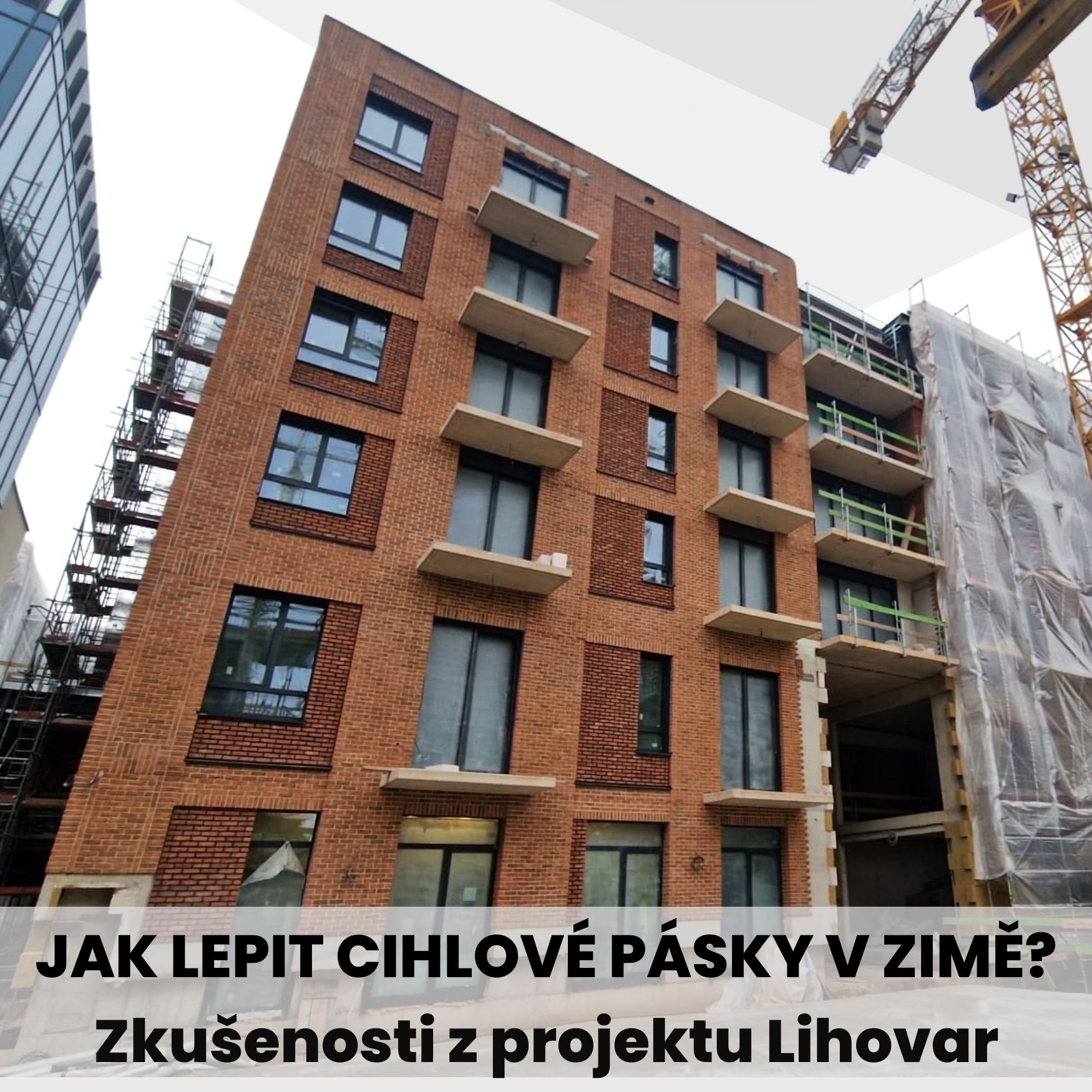 Lze vůbec realizovat cihlovou fasádu v zimě?